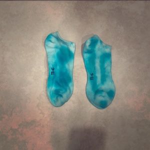 Green-Blue Tie-Dye Socks + Rainbow Tie-Dye Socks!